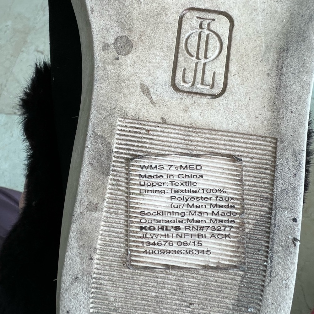 JLo Jennifer López Fur Hightop Sneackers Size 7,5 - Picture 15 of 15